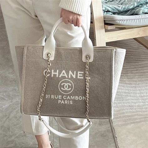 chanel deauville tote worth it|chanel deauville tote for sale.